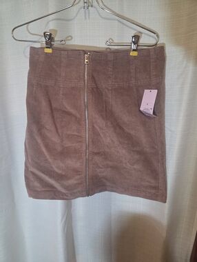 Wild Fable Corduroy Zippered Skirt Size 6